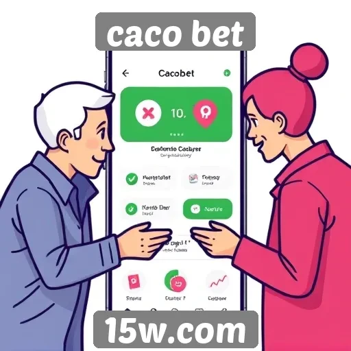 Acessibilidade do site Caco Bet para novos usuários