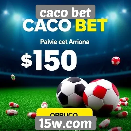 Promoções atuais do site Caco Bet